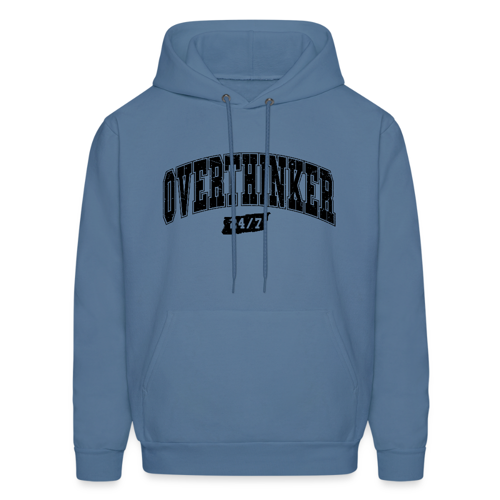 Overthinker 24/7 Hoodie – Stay Cozy While Overthinking - denim blue