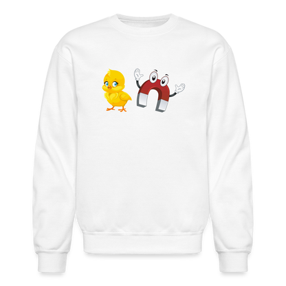 Chick Magnet Sweatshirt - Color: white