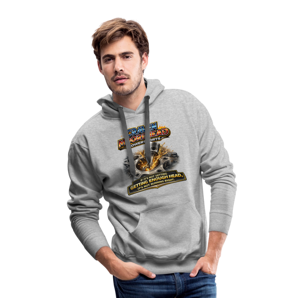 Craven Moorehead Powersports Funny Adult Humor Premium Hoodie Color: Black