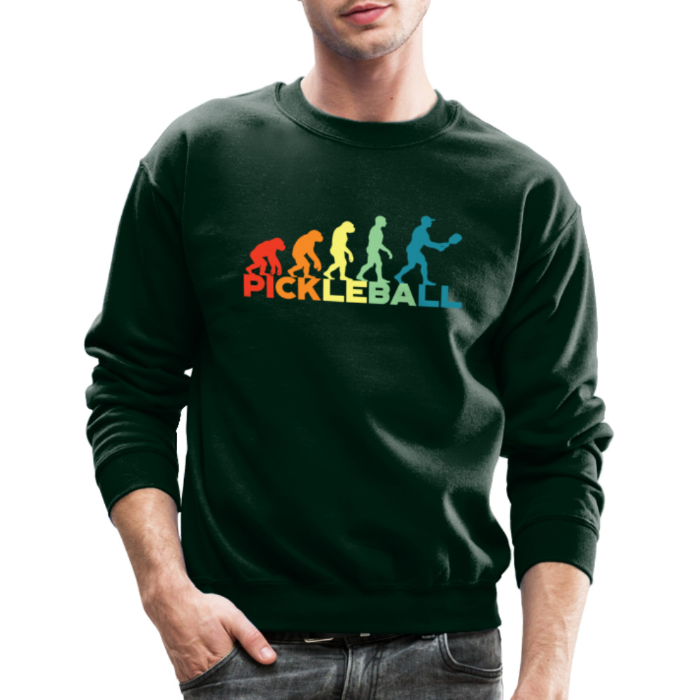 Pickleball Evolution Sweatshirt - forest green