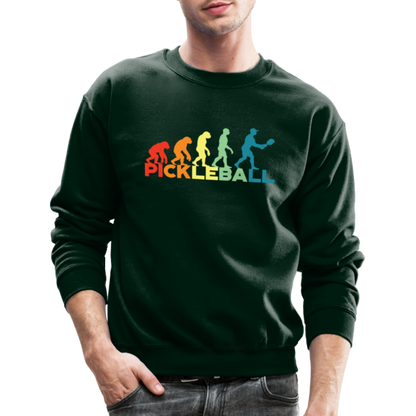 Pickleball Evolution Sweatshirt - forest green