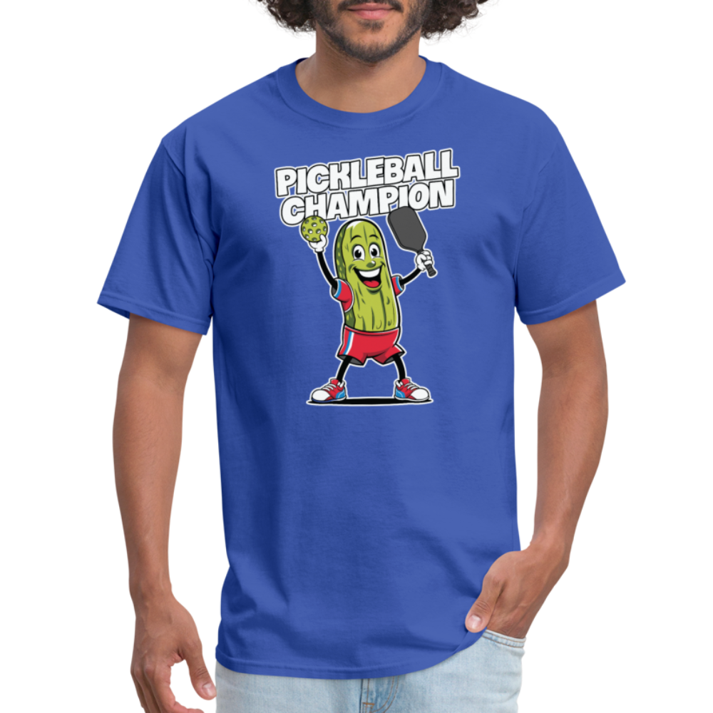 Pickleball Champion T-Shirt - royal blue