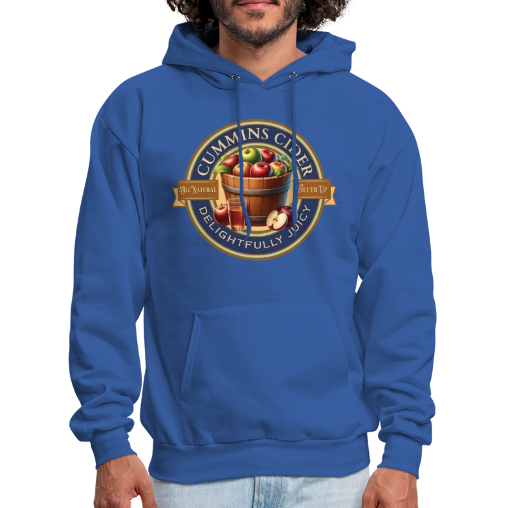 Cummins Cider (Funny Adult Humor) Hoodie - royal blue