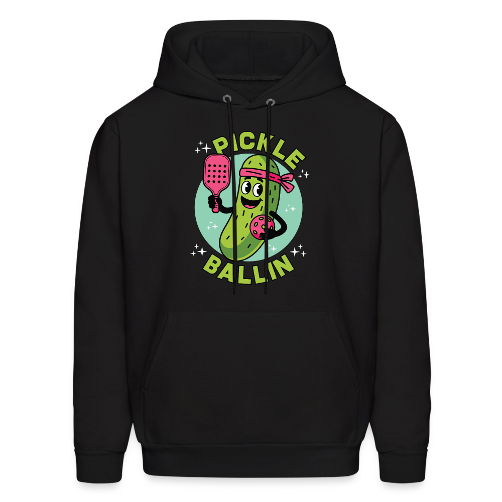 Pickle Ballin Hoodie - black