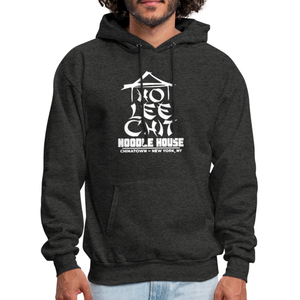 Ho Lee Chit Noodle House (Funny Wordplay) Hoodie - charcoal grey