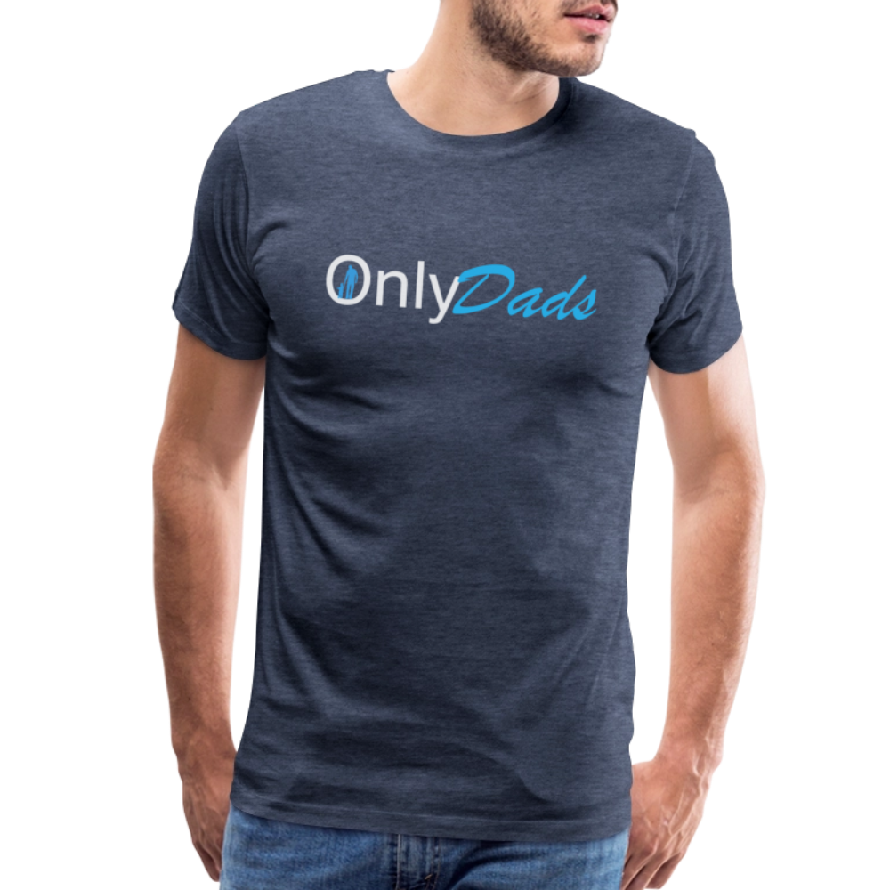OnlyDads Premium T-Shirt - heather blue