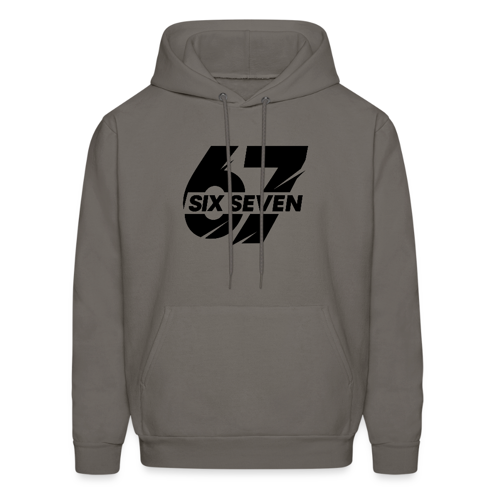 Six Seven 67 Hoodie - asphalt gray