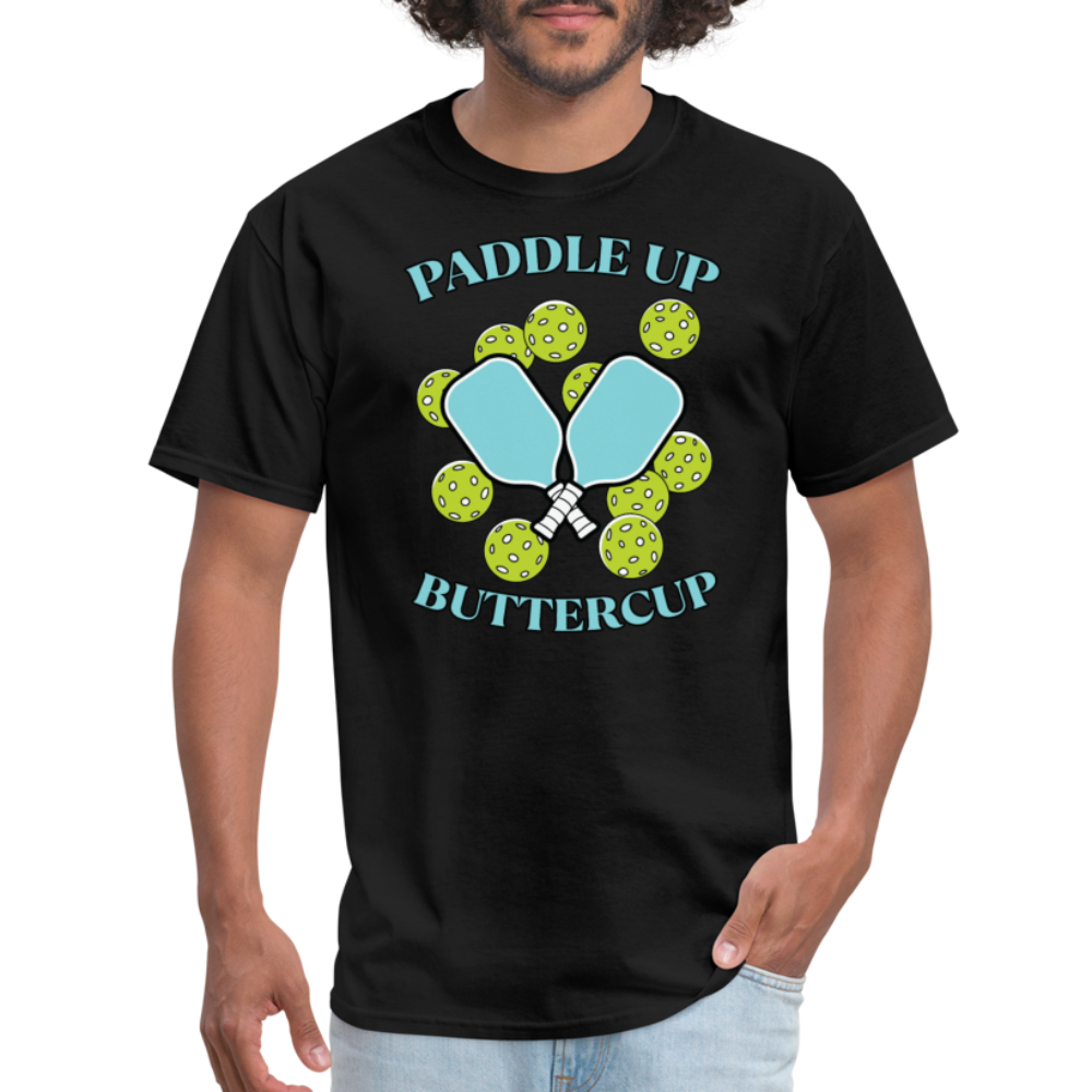 Paddle Up Buttercup T-Shirt - black