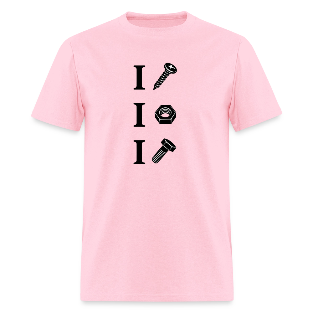 I Screw I Nut I Bolt – Funny Adult Humor T-Shirt Color: Rock