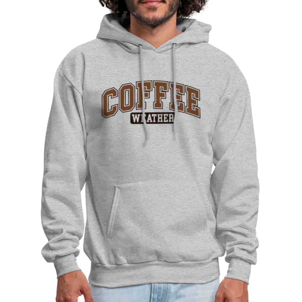 Coffee Weather Hoodie - heather gray