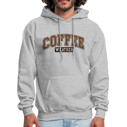 Coffee Weather Hoodie - heather gray