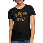 Bourbon & Books Women's Contoured T-Shirt