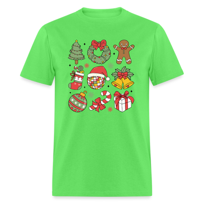 Christmas Holiday Season T-Shirt - kiwi