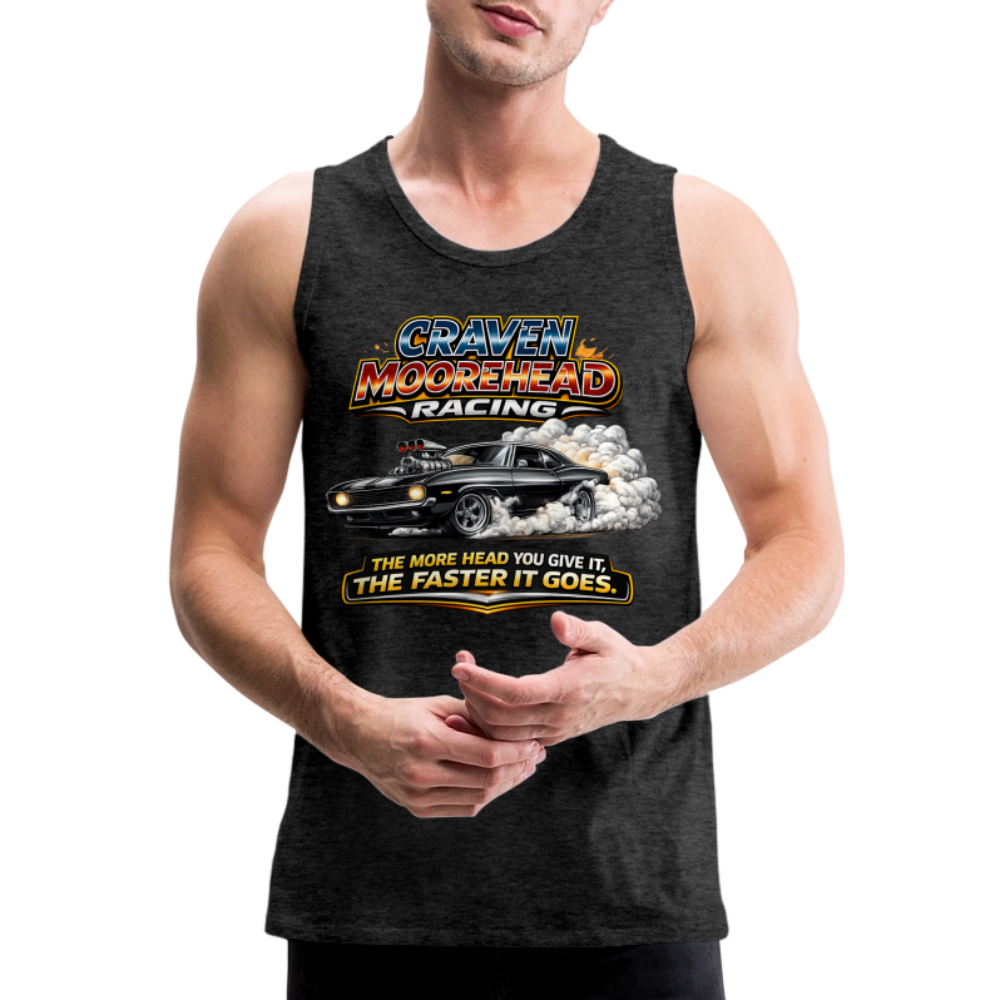 Craven Moorehead Racing Tank Top Color: White