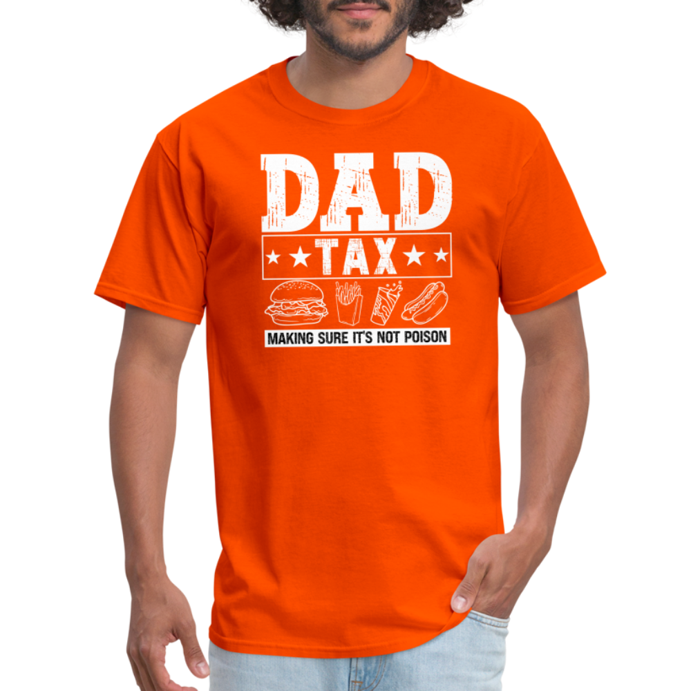 Dad Tax T-Shirt - orange