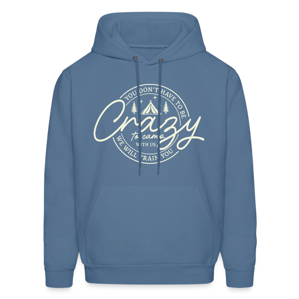 Crazy Camping Hoodie - denim blue