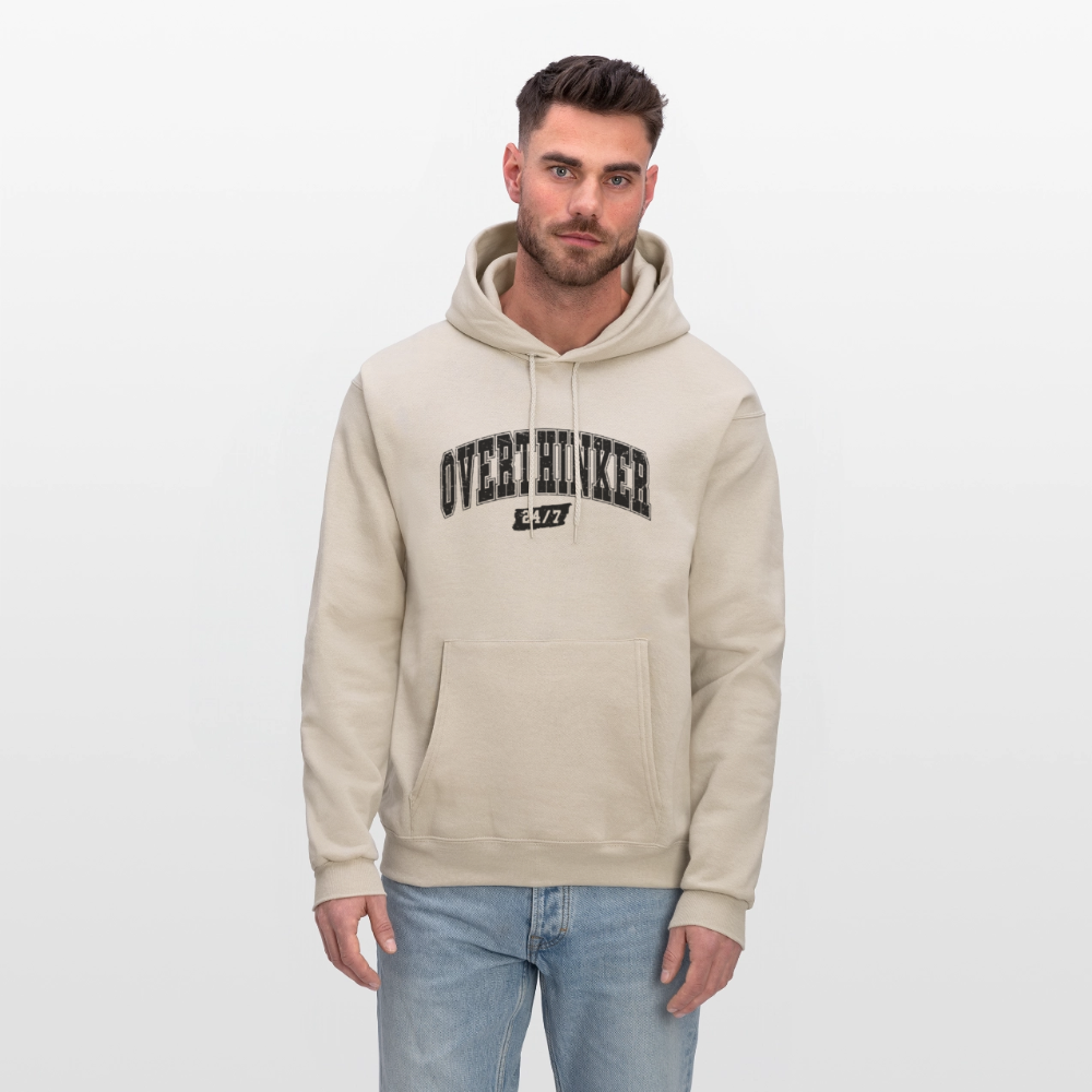 Overthinker 24/7 Hoodie – Stay Cozy While Overthinking - Sand