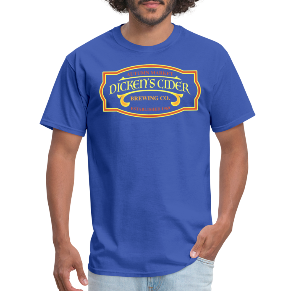 Dicken's Cider Brewing Co T-Shirt - royal blue