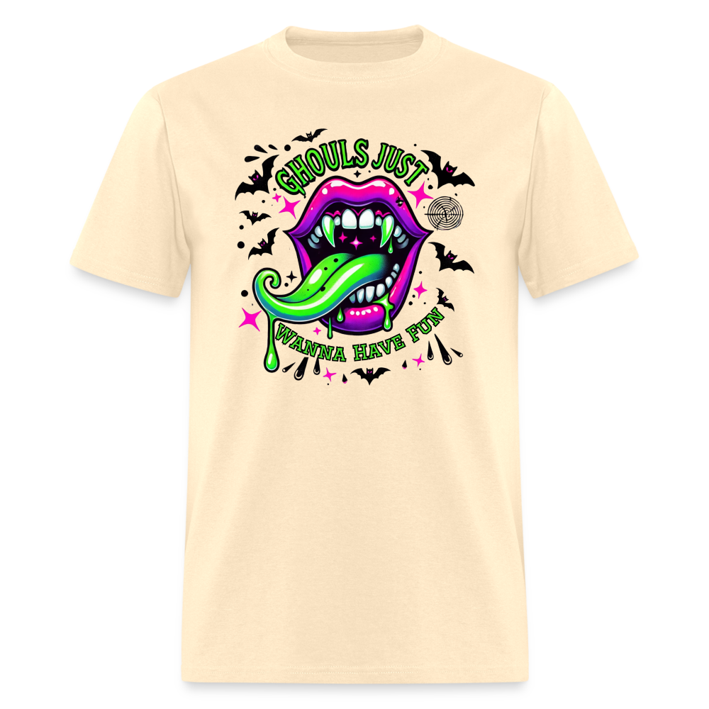 Ghouls Just Wanna Have Fun T-Shirt - natural