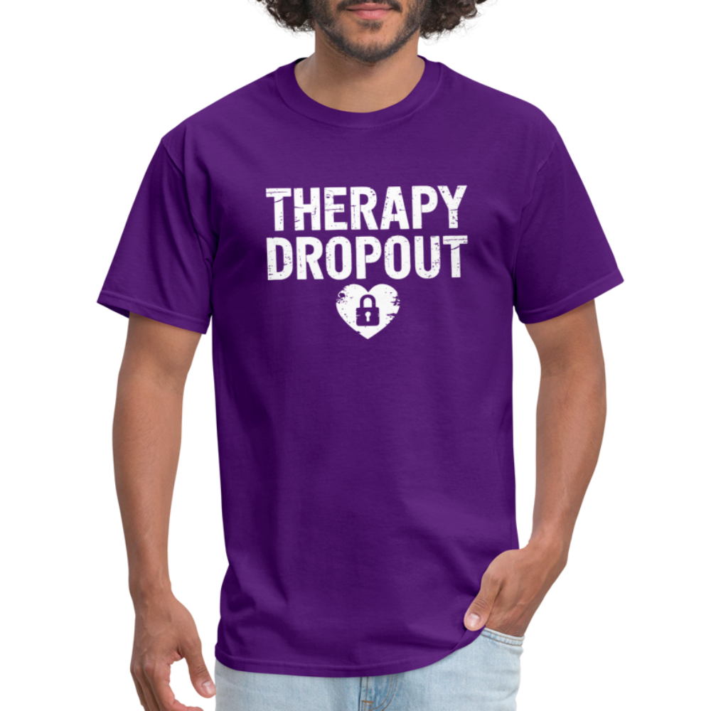 Therapy Dropout T-Shirt - purple