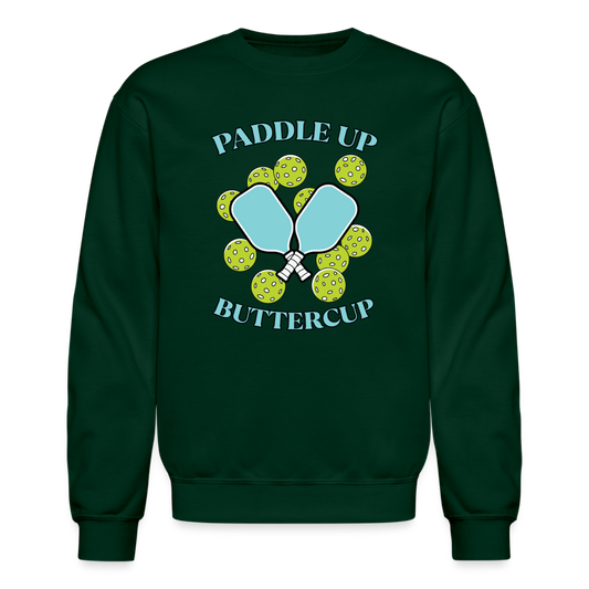 Paddle Up Buttercup Sweatshirt - forest green