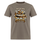 A Clean Beaver Gets More Wood Funny Adult Tee