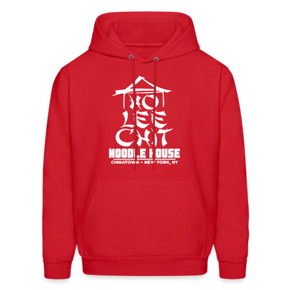 Ho Lee Chit Noodle House (Funny Wordplay) Hoodie - red