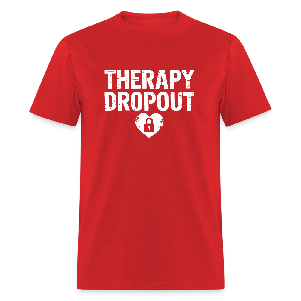 Therapy Dropout T-Shirt - red