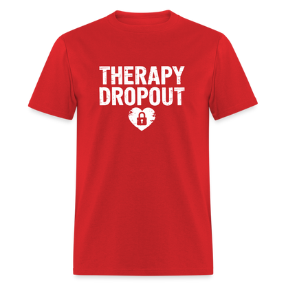 Therapy Dropout T-Shirt - red