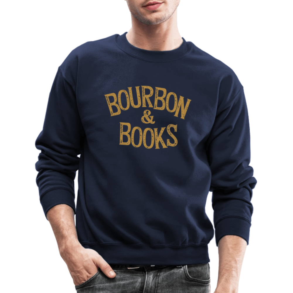 Bourbon & Books Sweatshirt - navy