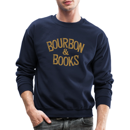 Bourbon & Books Sweatshirt - navy