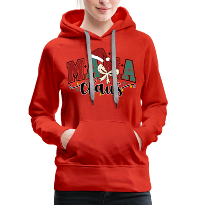 Mama Claus Women’s Premium Hoodie - red