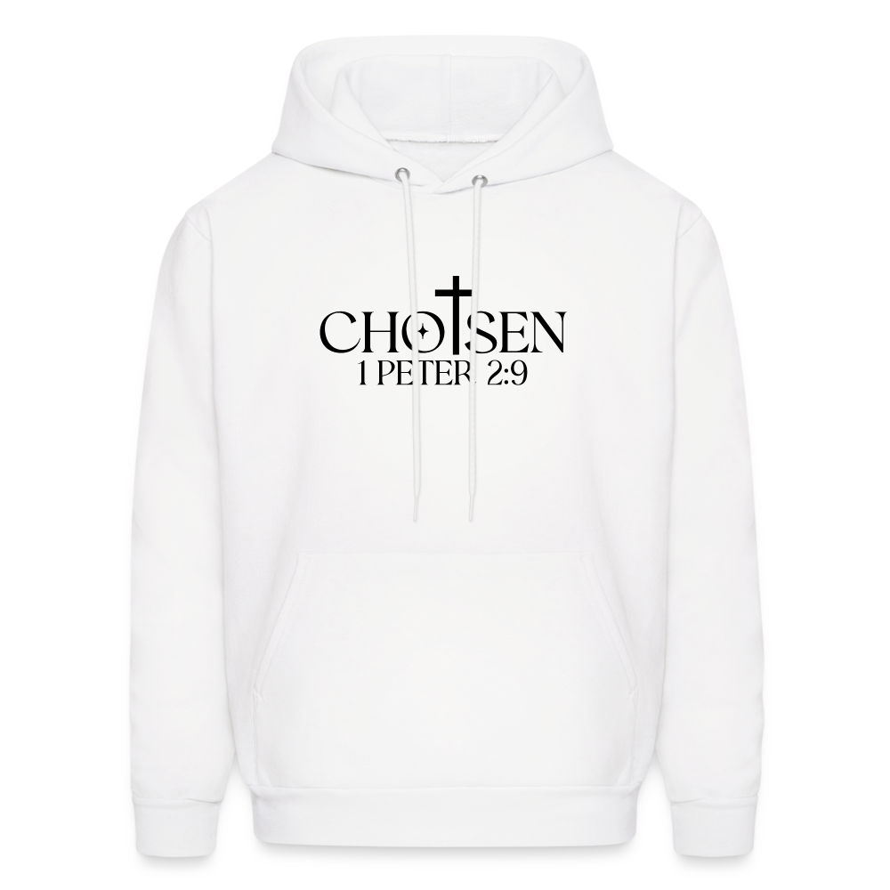 Chosen 1 Peter 2:9 Hoodie - white