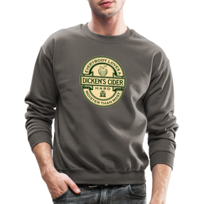 Dicken's Cider Men's Premium Long Sleeve Sweatshirt - asphalt gray