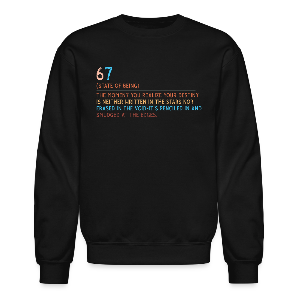 Six Seven Definition 67 Sweatshirt - black