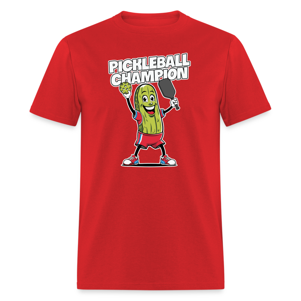 Pickleball Champion T-Shirt - red