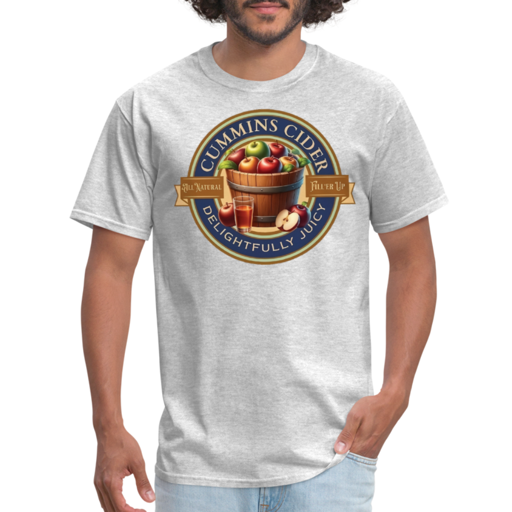 Cummins Cider (Funny Adult Humor) T-Shirt - heather gray