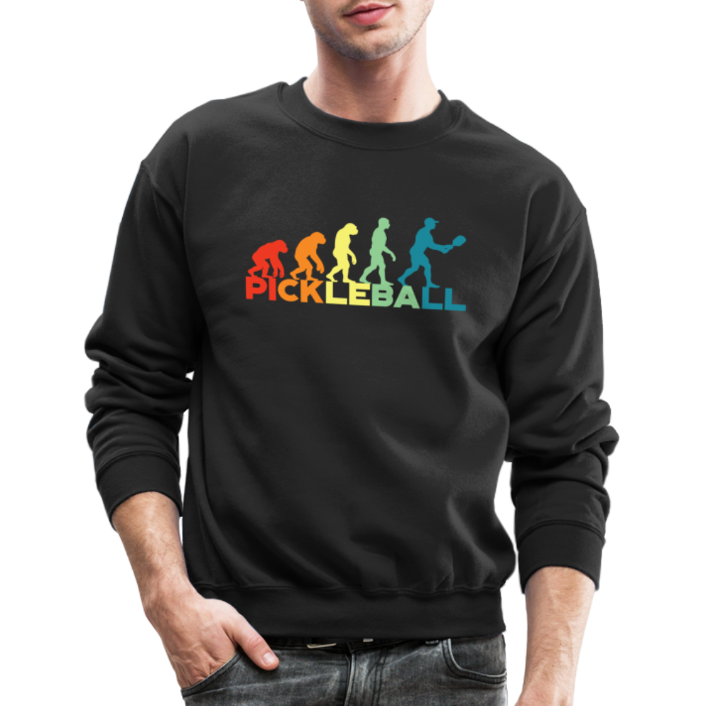 Pickleball Evolution Sweatshirt - black