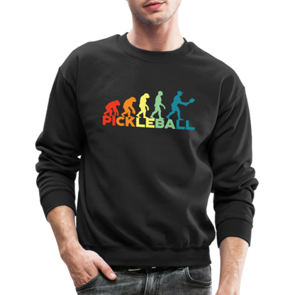 Pickleball Evolution Sweatshirt - black