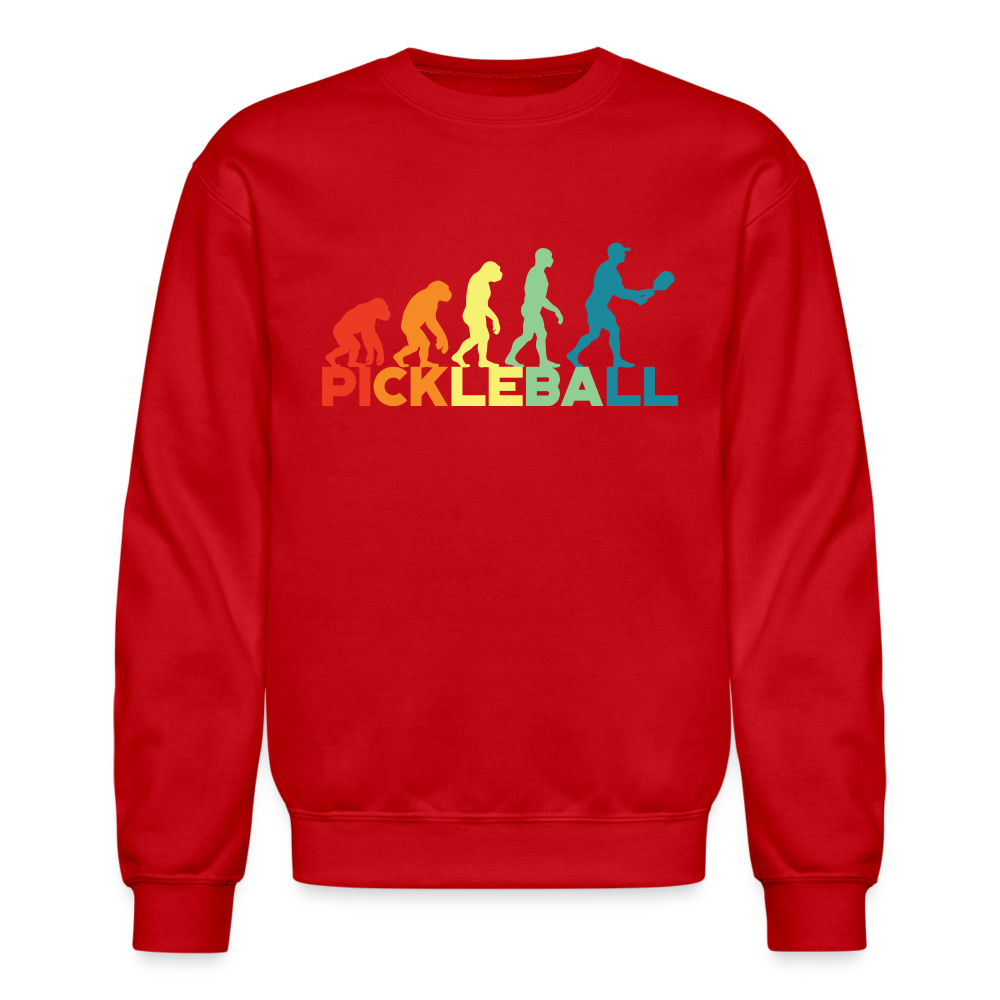 Pickleball Evolution Sweatshirt - red