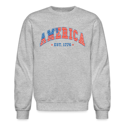 American 1776 Sweatshirt - heather gray