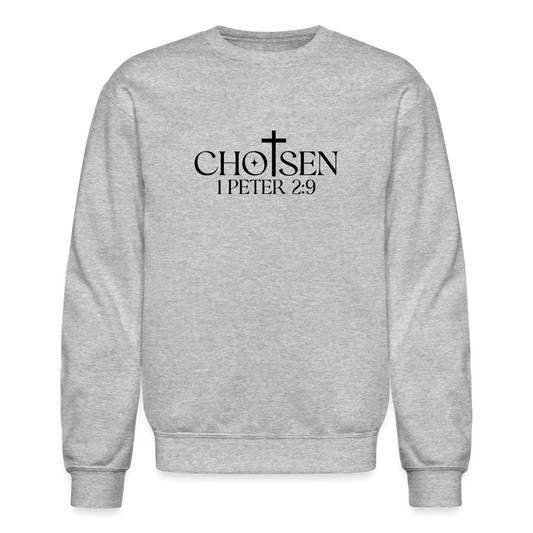 Chosen 1 Peter 2:9 Sweatshirt - heather gray