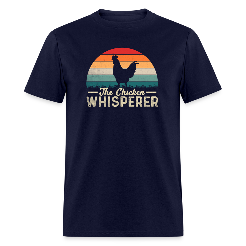The Chicken Whisperer T-Shirt - navy