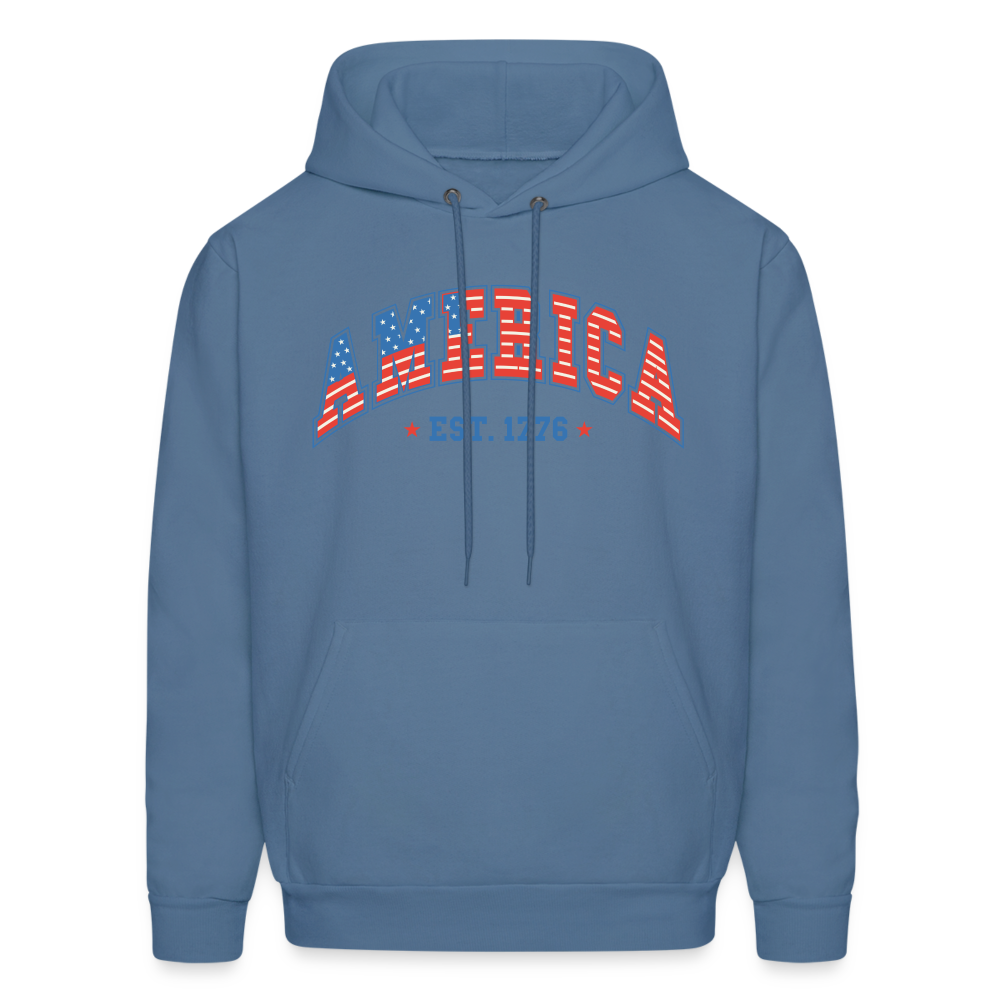 American 1776 Hoodie - denim blue