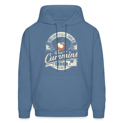 Vintage Cummins Cider (Funny Adult Humor) Hoodie - denim blue