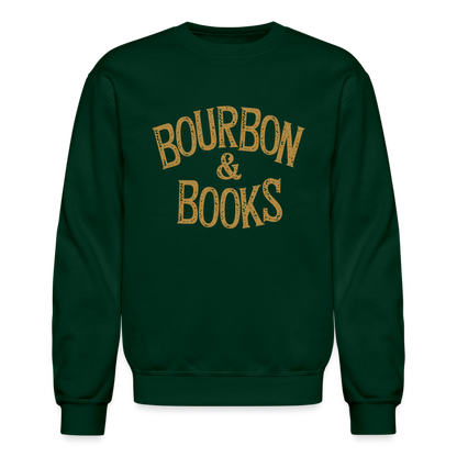 Bourbon & Books Sweatshirt - forest green