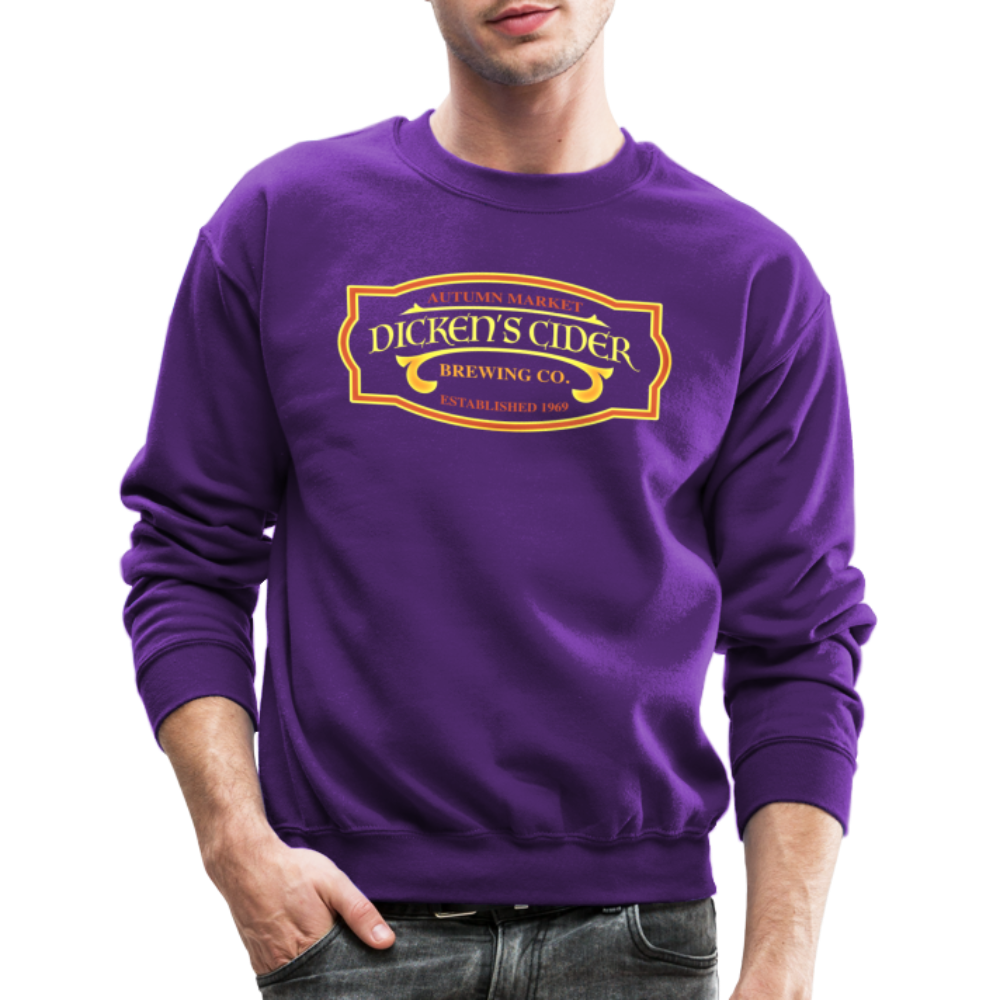 Dicken's Cider Brewing Co Sweatshirt - purple