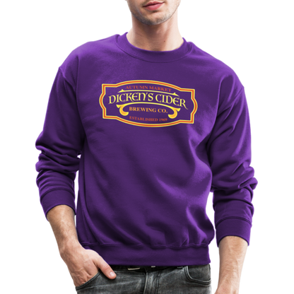 Dicken's Cider Brewing Co Sweatshirt - purple