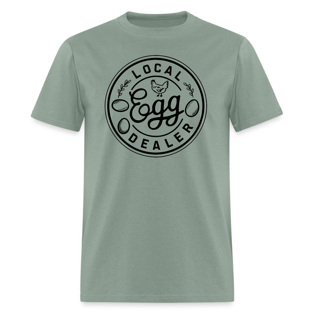 Local Egg Dealer T-Shirt - sage