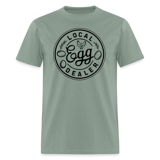 Local Egg Dealer T-Shirt - sage